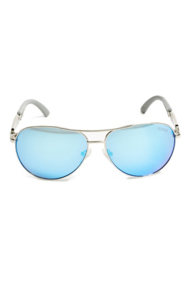 GUESS Women's Mirrored Aviator Sunglasses eBay