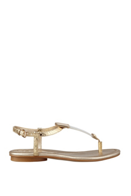 versace slides on feet