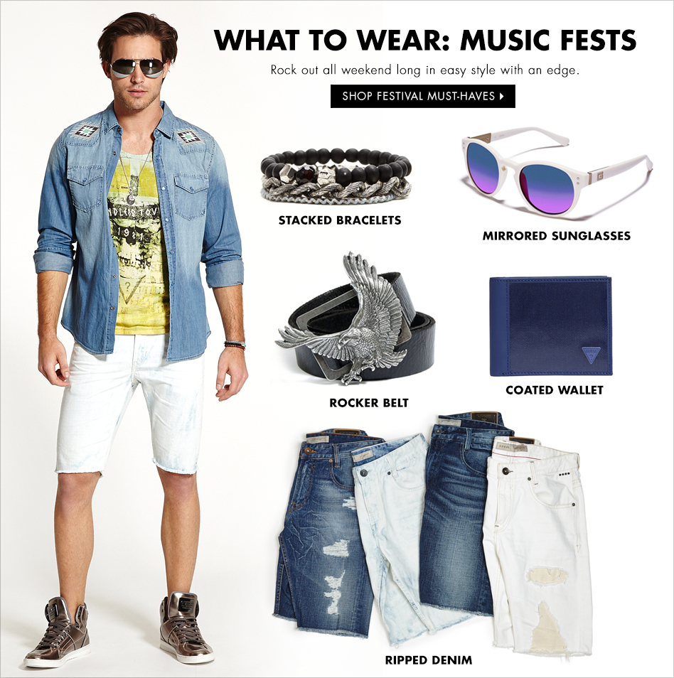 Men's Fashion Clothing GUESS