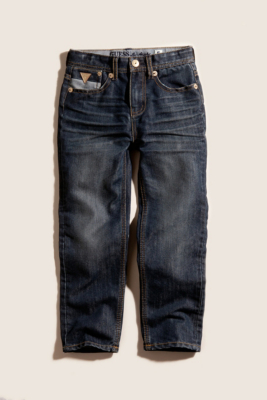 GUESS Kids Boys Brit Rocker Jeans - Splash Wash, BLUE (2T)
