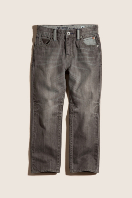 GUESS Kids Boys Brit Rocker Jeans - Clock Wash, GREY (2T)
