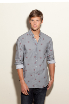 Vintage-Style Floral Shirt