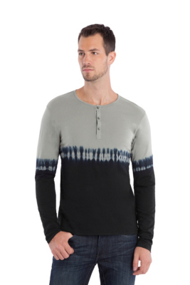 Hart Jersey Dip-Dye Henley