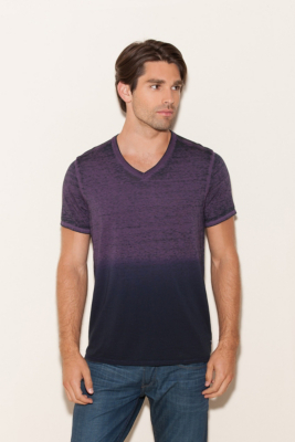 Myer Dip-Dye V-Neck Tee