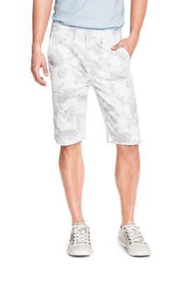 Collage Floral-Printed Shorts