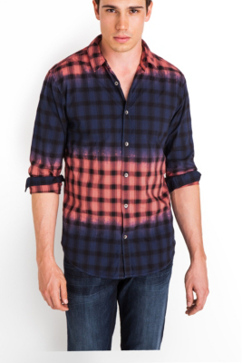 Tidal Check Long-Sleeve Slim-Fit Shirt