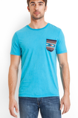 The Festival Collection – Hart Crewneck Tee with Pique Pocket