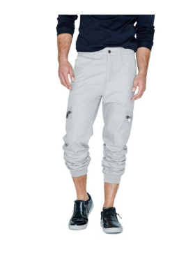 twill cargo joggers