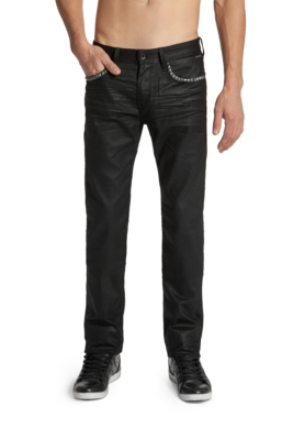Lincoln Jeans in Black Solar Wash, 32 Inseam