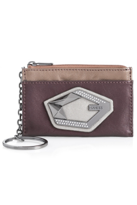 GUESS Thriller Zip Keychain Coin Purse