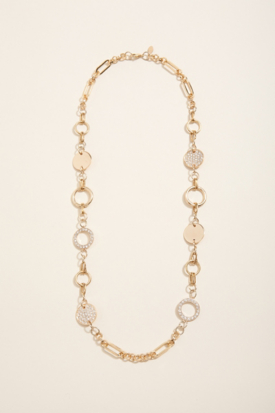 Circle Station Necklace