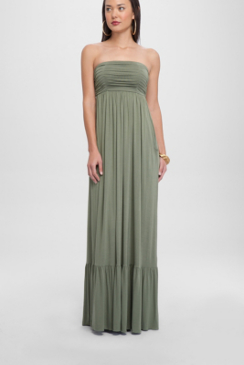 : Delainee Ruffle Maxi...