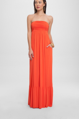 : Delainee Ruffle Maxi...