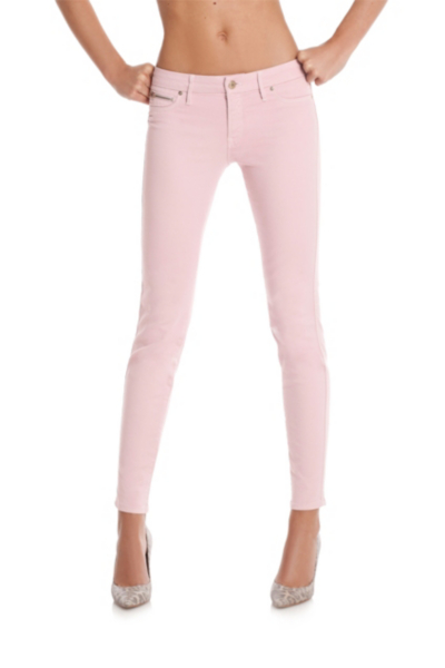 The Zip Pocket Skinny Jean No. 67 - Cloudy Pink Wash