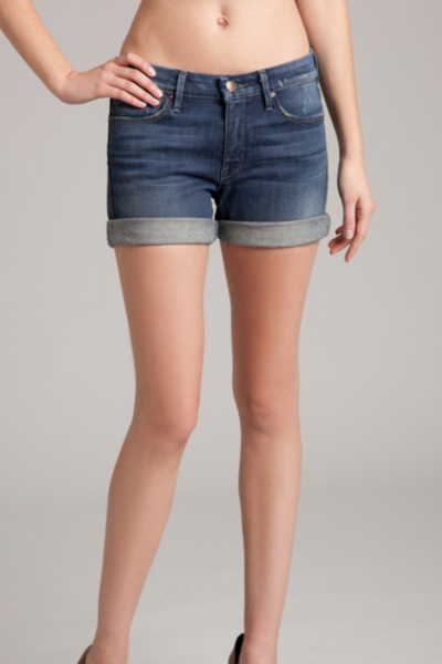 Mid-Rise Denim Short - 1960s Vintage Wash