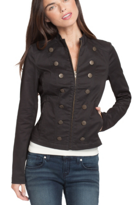 guess military jacket womens