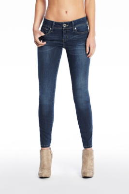 GUESS Emilia Skinny Jeans with Rhinestone Logo eBay