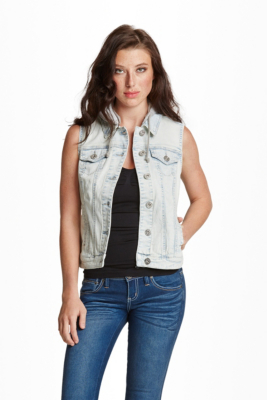 GUESS Women's Coty Denim Vest eBay