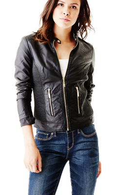 GUESS Women's Lex FauxLeather Jacket eBay