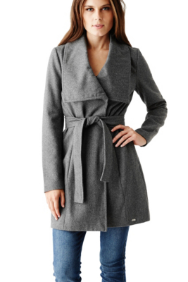 GUESS Women's Merilia Wrap Coat eBay