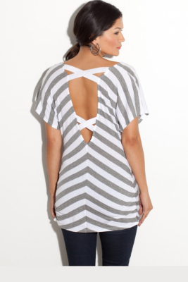 G by GUESS Kevinie Kimono Top, GREY (XS)