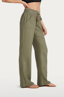 guess linen pants