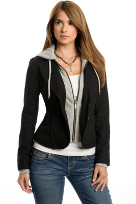 Hilary Hooded Blazer