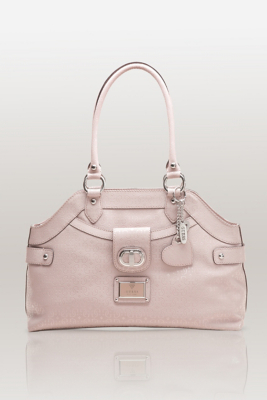 GUESS Veracruz Satchel, PINK