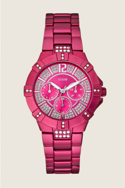 Dazzling Sport Watch - Fuchsia