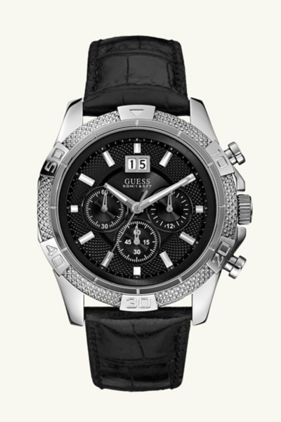 Boldly Detailed Sport Chronograph Watch