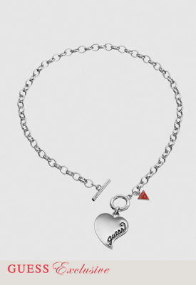 Simple Heart Charm Necklace