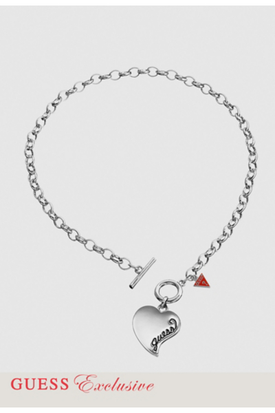 Simple Heart Charm Necklace