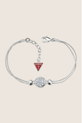 Sliding into Love Silver Chain Bracelet