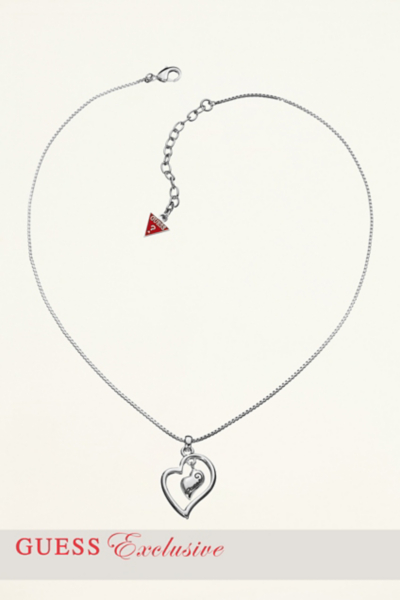 Open Heart Pendant Necklace