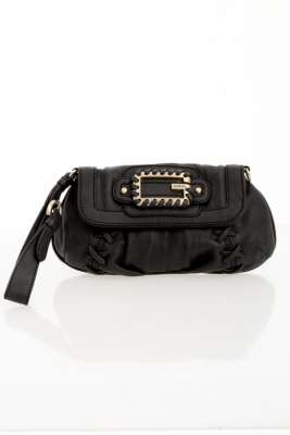GUESS Jacko Mini Half Flap Clutch