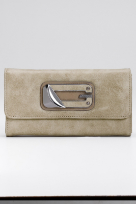 GUESS Alina Double ID Wallet, TAN