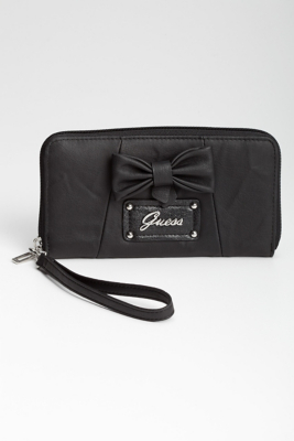 GUESS Fancy Large Zip Around Wallet