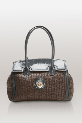 GUESS Brigitte Flap Satchel, NEUTRAL