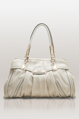 GUESS PRISCILLA SATCHEL, WHITE
