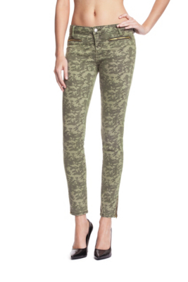 7-Zip Camo-Print Jeans