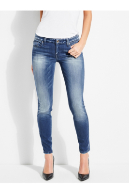 guess power skinny low jeans