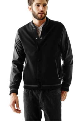 GUESS Men's Studlee Varsity Jacket eBay