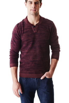 GUESS Men's Zink Marled Pullover Sweater eBay
