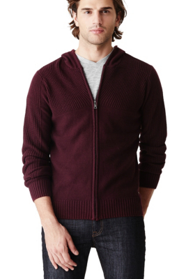 grey zip up sweater mens