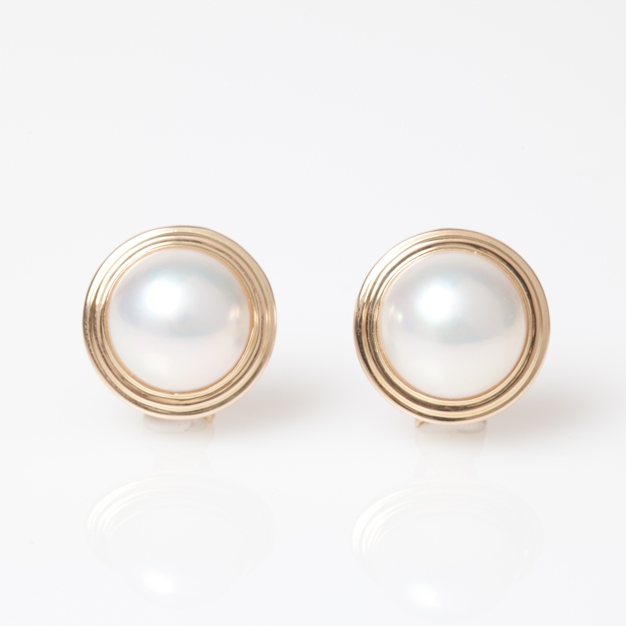 Mabe Pearl Earrings