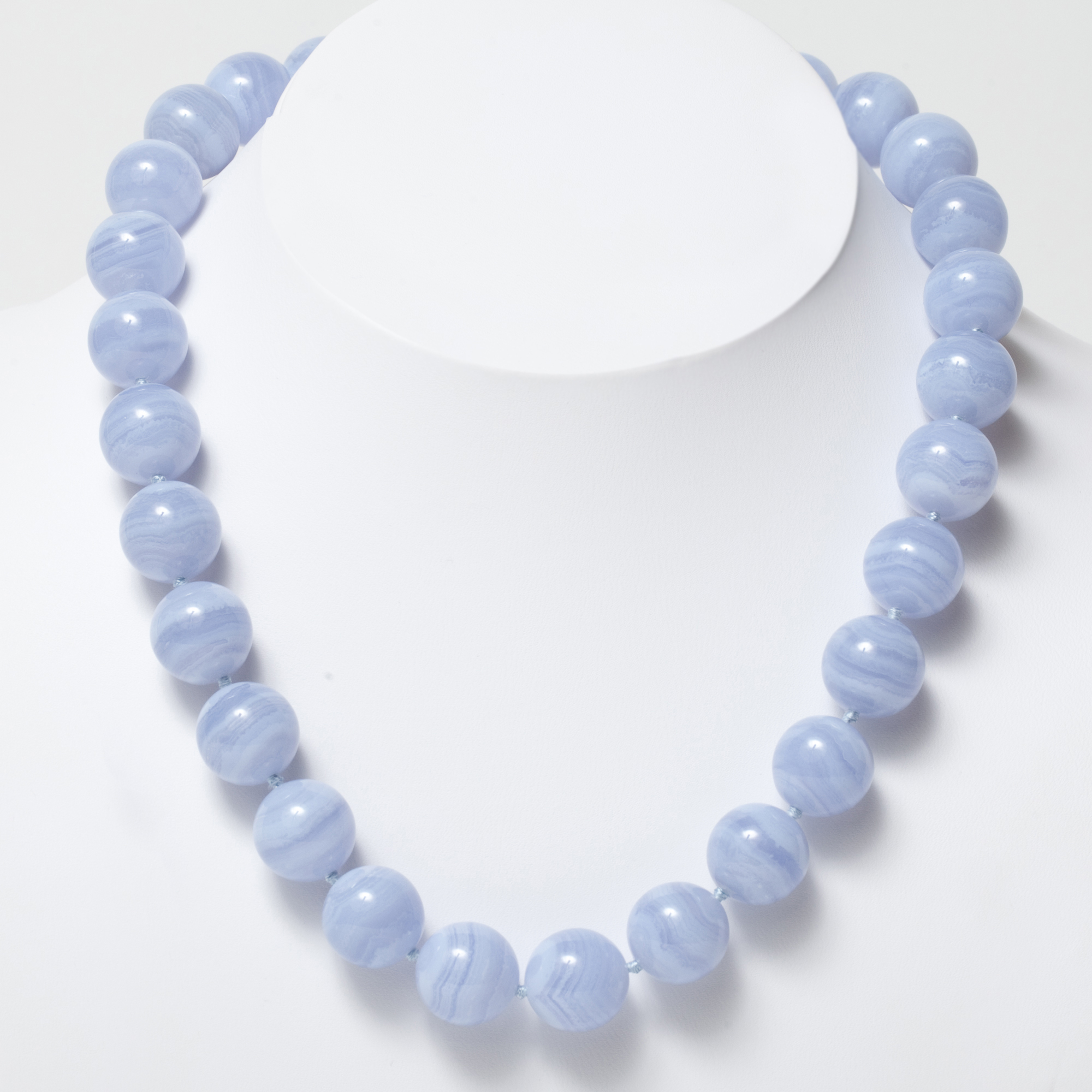 Blue Lace Agate Necklace