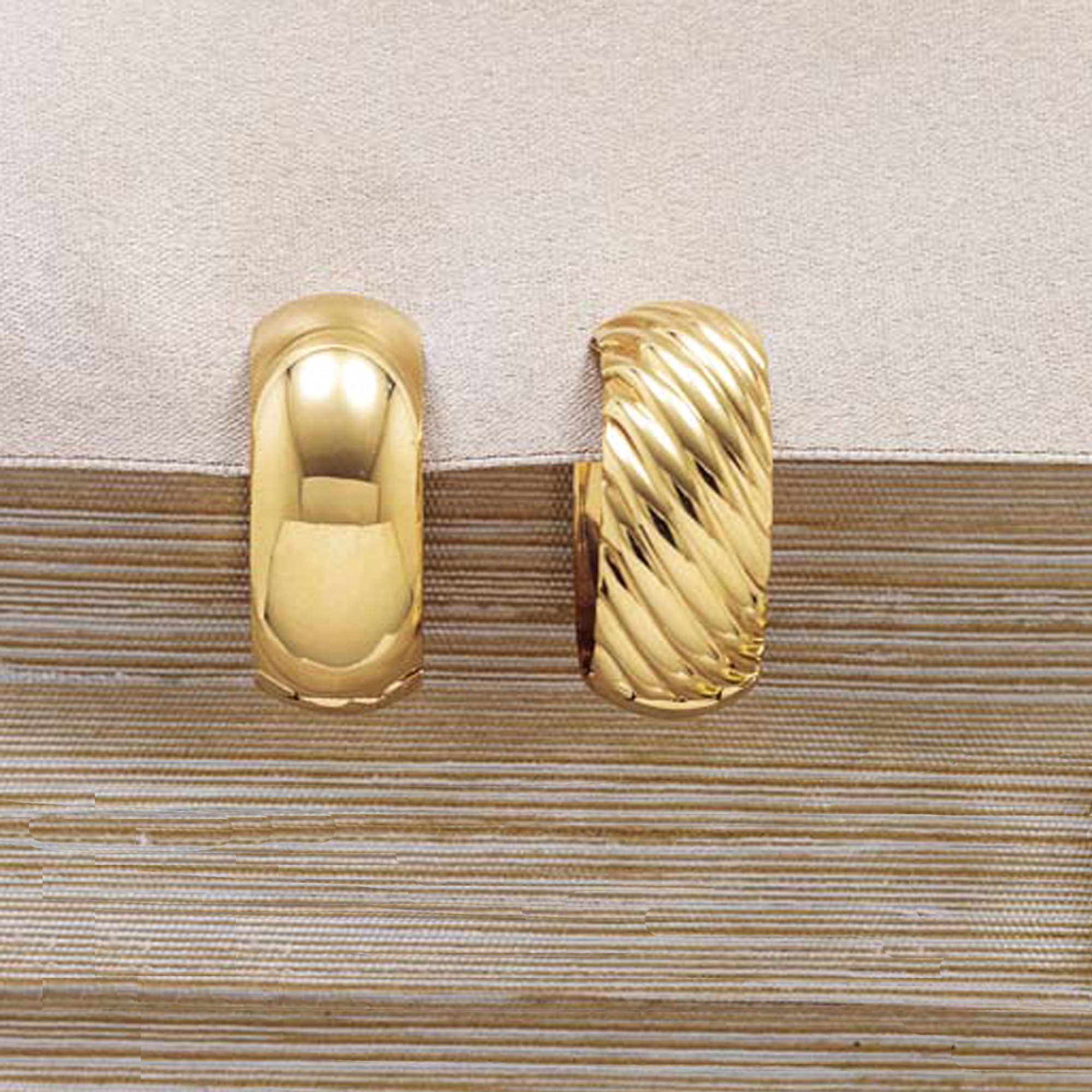 Reversible Hoop Earrings