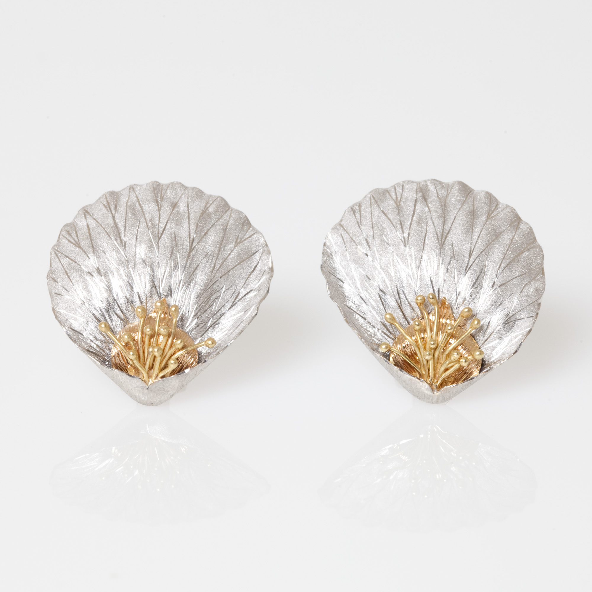 Magnolia Single Petal Earrings