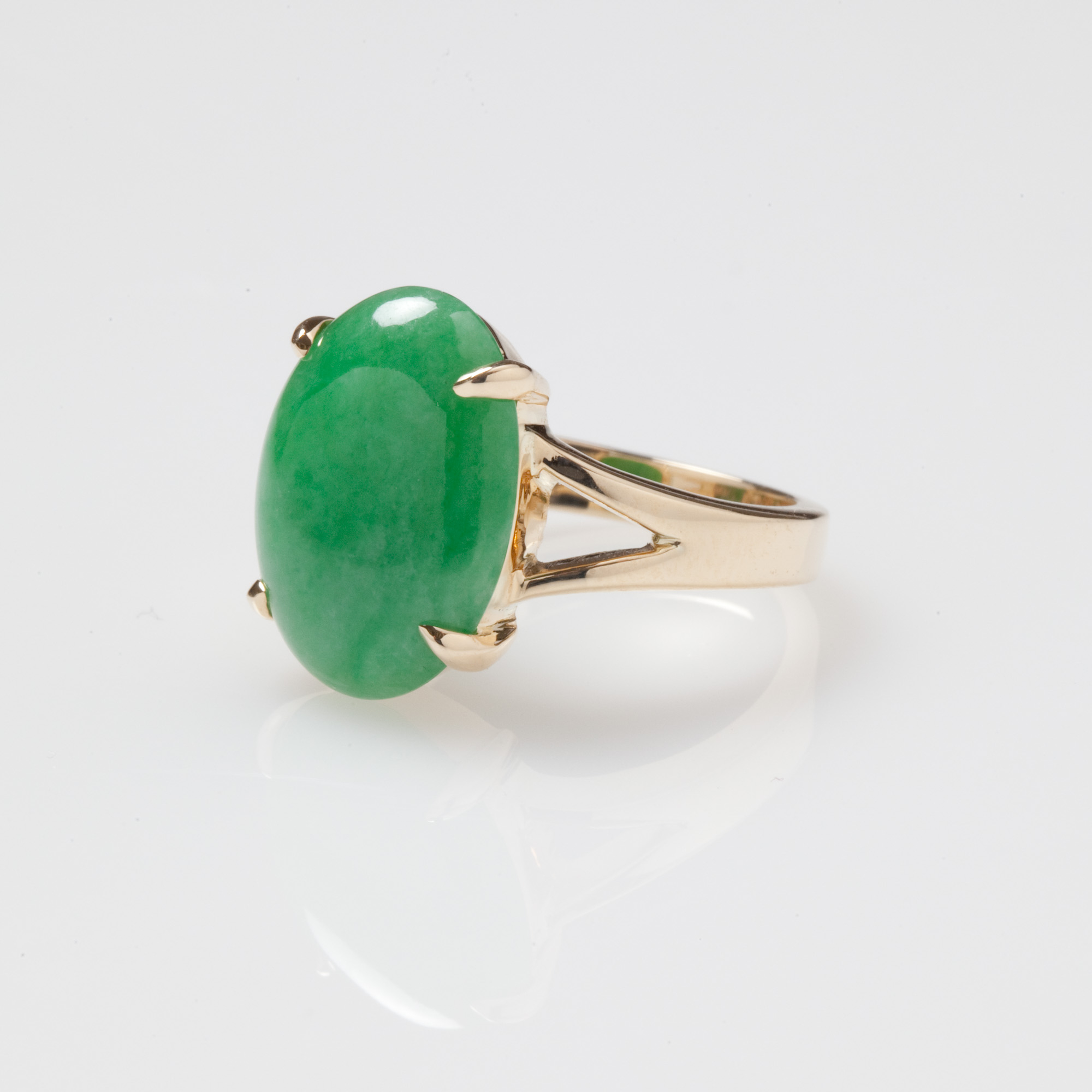 Green Jade Ring
