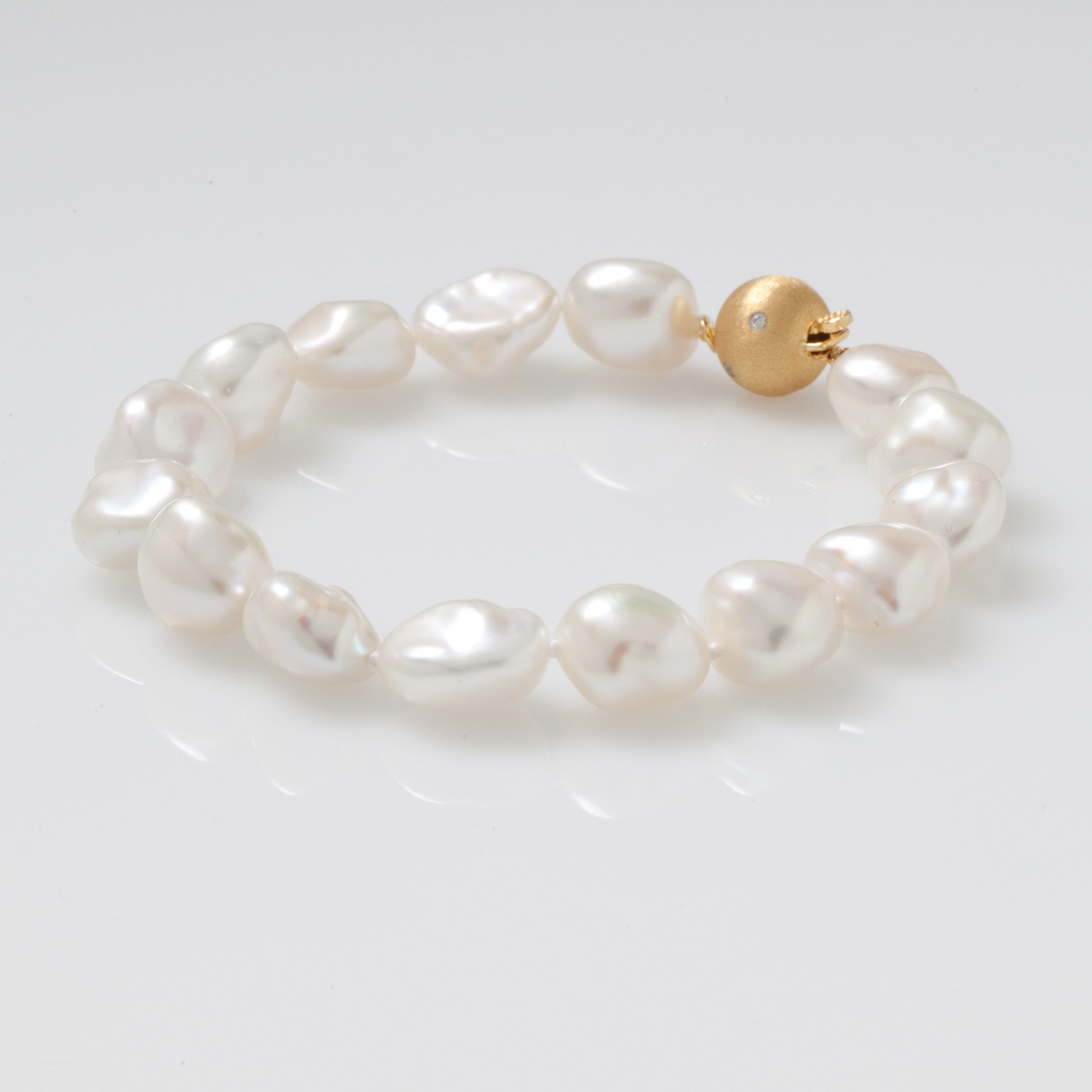 Baroque Freshwater Cultured Pearl Bracelet